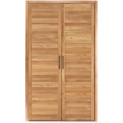Wohnen Wildeiche Kleiderschrank in modernem Design - Zaisan