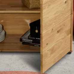 Wohnen Wildeiche Kommode mit Schublade - Feanor