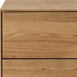 Wohnen Nachttische*Wildeiche Nachtkommode 61 cm hoch - Nuessa