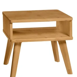 Wohnen Wildeiche Nachtkonsole in Natur geölt - Fortava