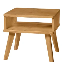 Wohnen Wildeiche Nachtkonsole in Natur geölt - Fortava