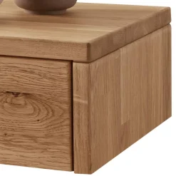 Wohnen Nachttische|Sideboards & Kommoden*Wildeiche Nachtkonsole mit einer Schublade - Sangre