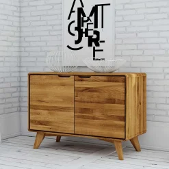 Wohnen Tv & Hifi-Möbel|Tv & Hifi-Möbel*Wildeiche Naturholz Kommode geölt - Eavy