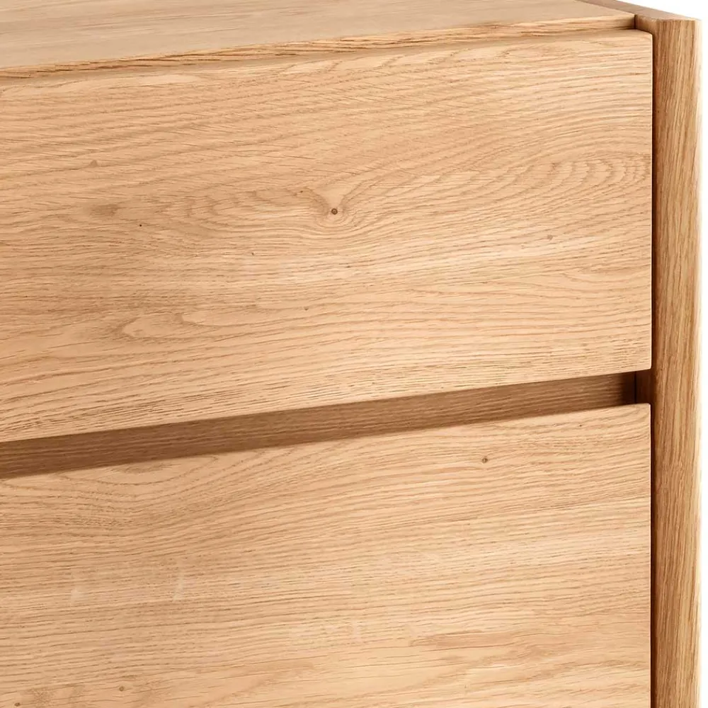 Wohnen Rollcontainer*Wildeiche Rollcontainer aus Massivholz - Melanie