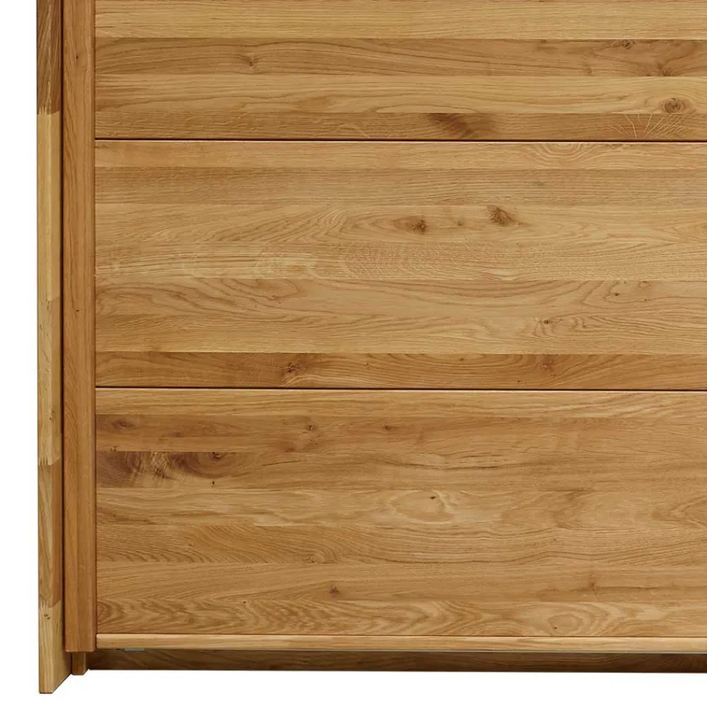 Wohnen Wildeiche Schlafzimmereinrichtung Set - Zennian (vierteilig)