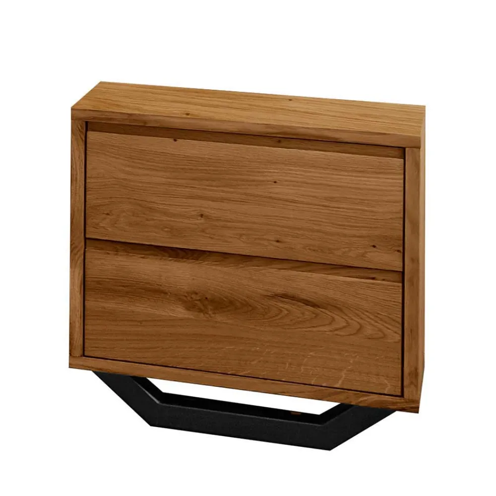 Wohnen Schlafzimmer Komplett*Wildeiche Schlafzimmermöbel Set - Cancun (dreiteilig)