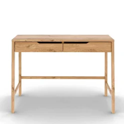 Wohnen Wildeiche Schminktisch mit zwei Schubladen - Laida