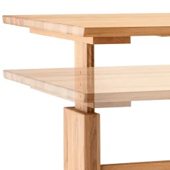 Wohnen Bürotische*Wildeiche Schreibtisch höhenverstellbar - Melanie