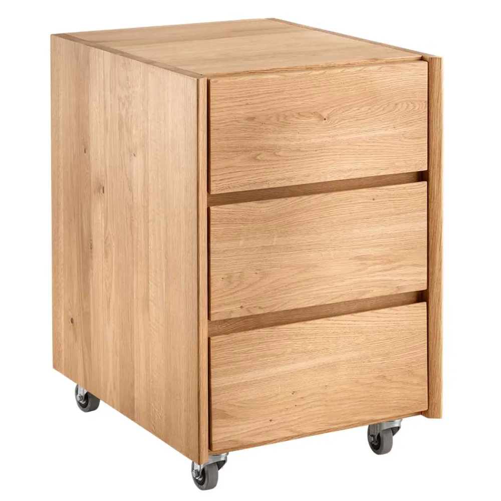 Wohnen Bürotische*Wildeiche Schreibtisch höhenverstellbar - Melanie