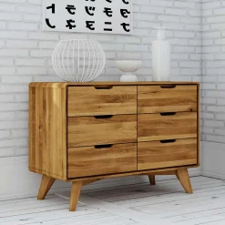 Wohnen Küchenschränke|Tv & Hifi-Möbel*Wildeiche Schubladenkommode geölt - Eavy