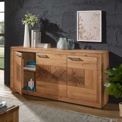 Wohnen Sideboards & Kommoden|Sideboards & Kommoden*Wildeiche Sideboard Troncon in 171 cm Breite