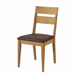 Wohnen Wildeiche Sitzgruppe Likes mit sechs Stühlen (siebenteilig)