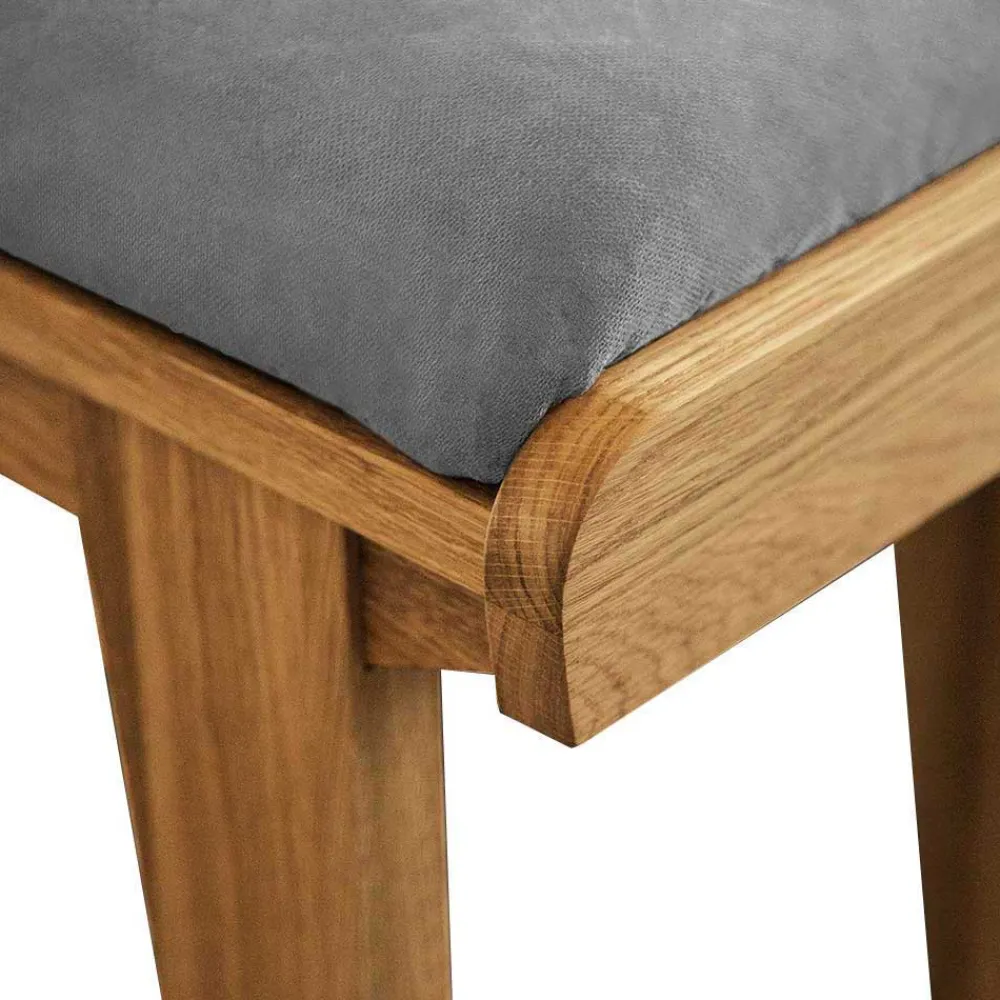 Wohnen Wildeiche Telefonbank Flurbank mit Schubladen - Hardus