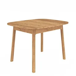 Wohnen Wildeiche Tisch - 90 cm tief - Laida