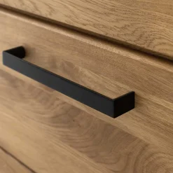 Wohnen Wildeiche TV Anbauwand teilmassiv - Sophia (vierteilig)