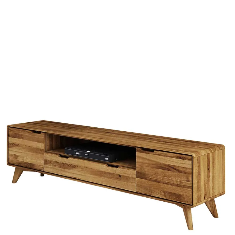 Wohnen Sideboards & Kommoden|Sideboards & Kommoden*Wildeiche TV Unterschrank mit Schublade - Eavy II