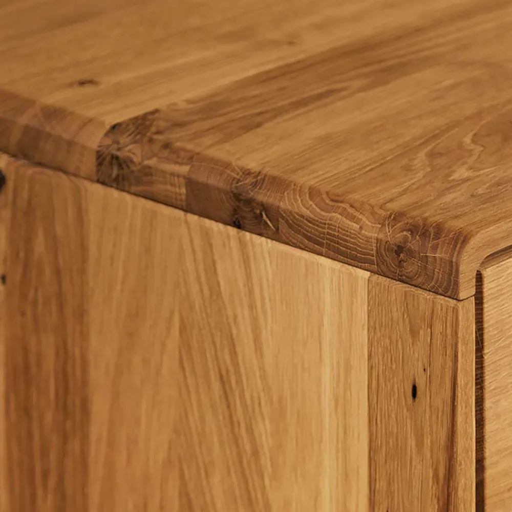 Wohnen Sideboards & Kommoden|Sideboards & Kommoden*Wildeiche TV Unterschrank mit Schublade - Eavy II