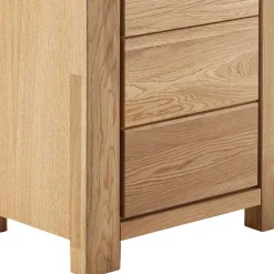 Wohnen Wildeiche Vitrine teilmassiv - Sophia