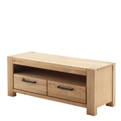 Wohnen Wohnwände|Wohnwand*Wildeiche Wohnwand Set teilmassiv - Sophia (vierteilig)