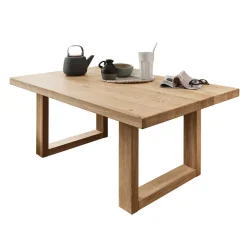 Wohnen Wohnzimmer Komplett*Wildeiche Wohnzimmermöbel Set massiv - Loitons (vierteilig)