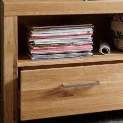 Wohnen Wohnzimmer Komplett*Wildeiche Wohnzimmermöbel Set massiv - Loitons (vierteilig)