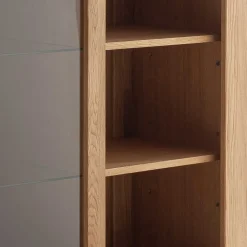 Wohnen Wildeiche Wohnzimmerschrank teilmassiv - Sophia