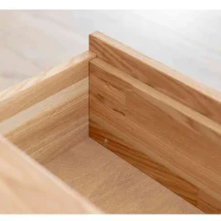 Wohnen Wildeiche Wohnzimmertisch auf Sockelgestell - Cocondar