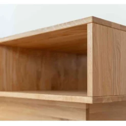 Wohnen Wildeiche Wohnzimmertisch auf Sockelgestell - Cocondar