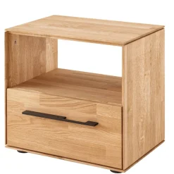 Wohnen Wildeiche-Nachtkommode mit Fach - Kassanda