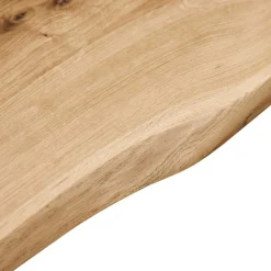 Wohnen Massivholzmöbel|Küchentische*Wildeichetisch mit Baumkante & Stahlbeinen - Mandirov