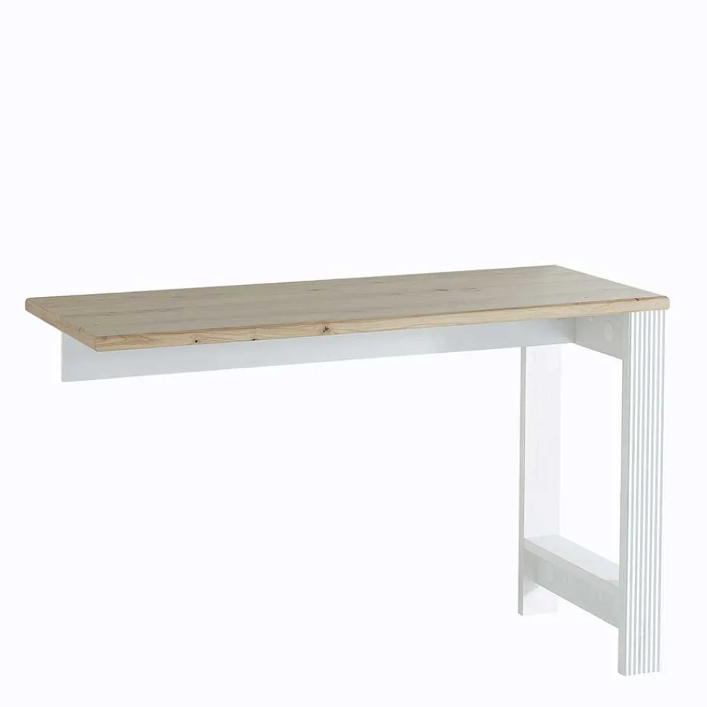 Wohnen Winkel-Schreibtisch im Landhausstil - Mehady