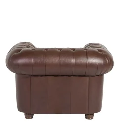 Wohnen Wischleder Sessel in Braun - Cementa