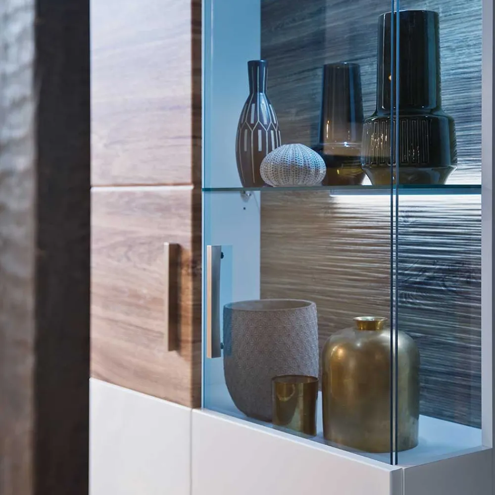 Wohnen Wohnkombination 330 cm breit - Icadro (vierteilig)