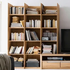 Wohnen Wohnkombination Croconia aus Wildeiche Massivholz (dreiteilig)