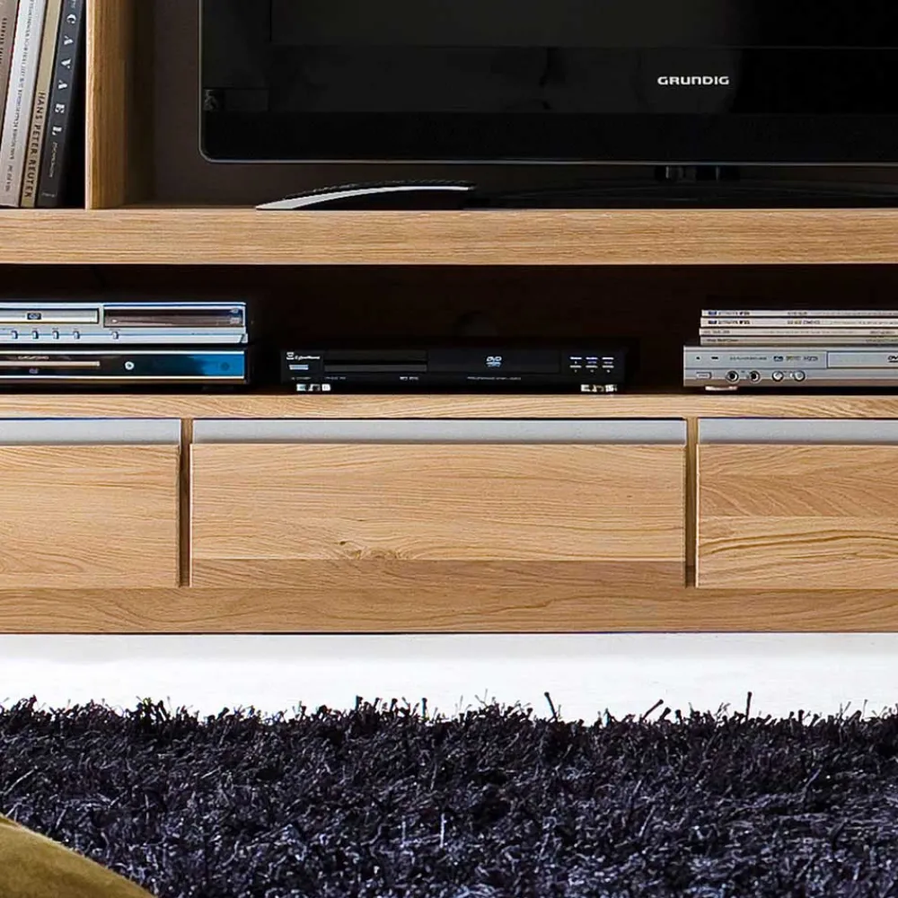 Wohnen Wohnkombination Croconia aus Wildeiche Massivholz (dreiteilig)