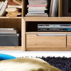 Wohnen Wohnkombination Croconia aus Wildeiche Massivholz (dreiteilig)