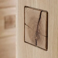 Wohnen Wohnzimmerschränke|Wohnwände*Wohnkombination in Eiche Bianco teilmassiv Pontros optional mit LED (vierteilig)