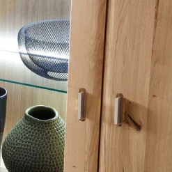 Wohnen Wohnwände|Wohnwand*Wohnkombination in Eiche Bianco - Destal (vierteilig)