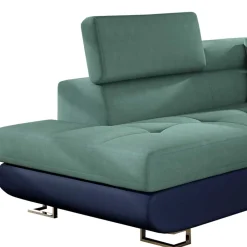 Wohnen Schlafsofas*Wohnlandschaft in Blau und Grün - Seda