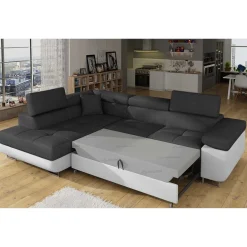 Wohnen Schlafsofas*Wohnlandschaft mit Bettfunktion und Bettkasten - Conave