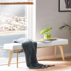 Wohnen Küchenbänke|Esszimmerbänke*Wohnraum Bank aus Eiche Bianco geölt - Piava