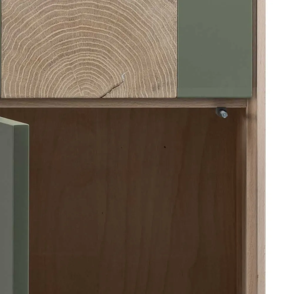 Wohnen Wohnraum Hängeschrank zweifarbig - Ajevos