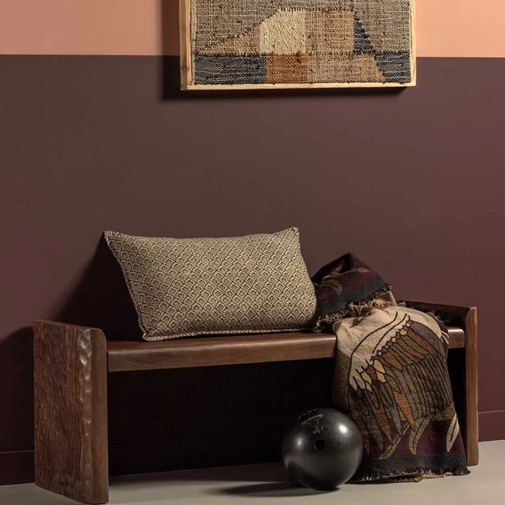 Wohnen Wohnraum Holzbank mit einem Sitzplatz - Liberatos