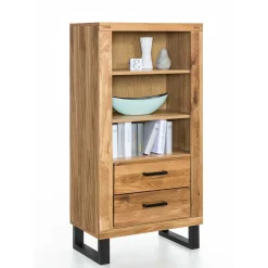 Wohnen Esszimmer-Vitrinen*Wohnraum Regal mit 2 Schubladen - Arello