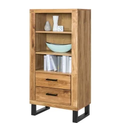 Wohnen Esszimmer-Vitrinen*Wohnraum Regal mit 2 Schubladen - Arello