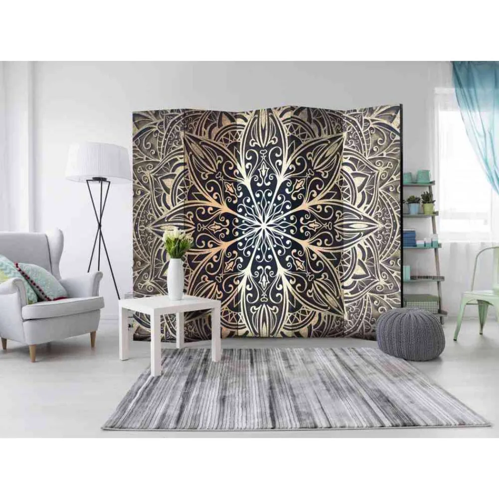 Wohnen Paravents|Wohnzimmer-Regale*Wohnraum Sichtschutz faltbar - Loritania