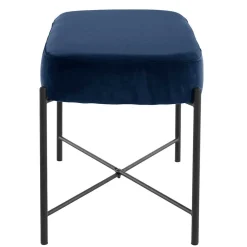 Wohnen Küchenbänke|Esszimmerbänke*Wohnraum Sitzbank in Blau Samt - Isika