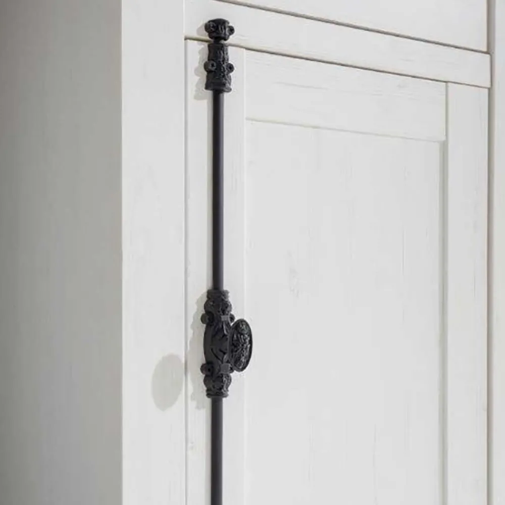 Wohnen Wohnwände|Wohnwand*Wohnwand Chelles im Landhausstil (vierteilig)