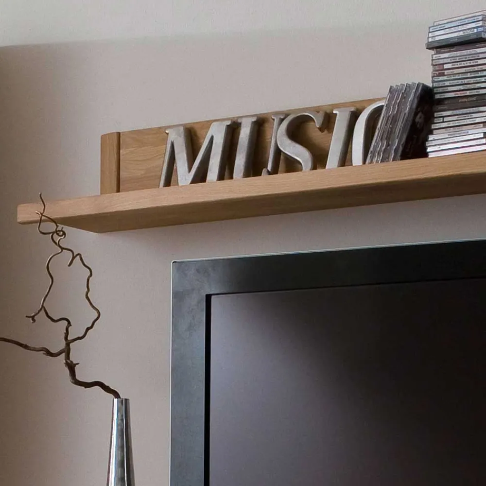 Wohnen Wohnwände|Wohnwand*Wohnwand Croconia aus Wildeiche Massivholz (dreiteilig)