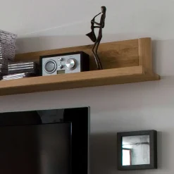 Wohnen Wohnwände|Wohnwand*Wohnwand Croconia aus Wildeiche Massivholz (dreiteilig)